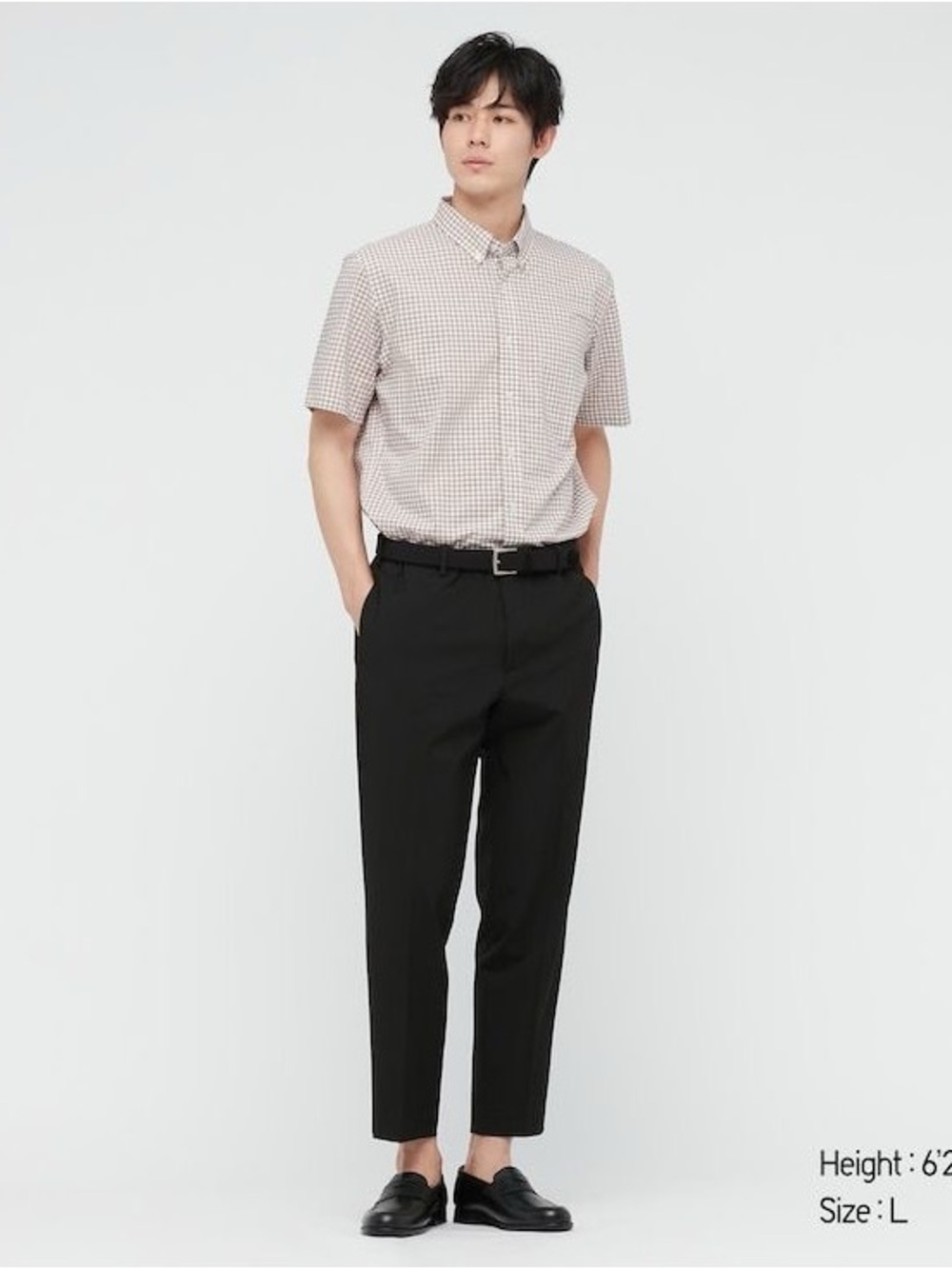 Uniqlo Black Dress Pants - Classic Straight Fit